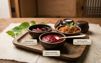 The Jang Table- THE SOUL OF KOREAN FLAVOUR (Ganjang · Doenjang · Gochujang)